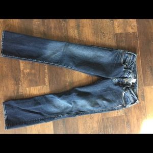 Silver Santorini Crop Jeans